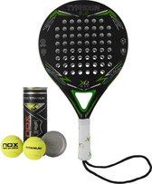 Typhoon - Padel Racket - Rond - Inc. 3 Nox Ballen