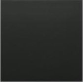 5 Stuks! Dubbelzijdig Gelamineerd MDF Paneel 120x120x1.8 cm ZWART MAT