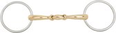 Watertrens soft contact dubbel gebroken curved 14 mm 12.5 | Watertrensen bit paard