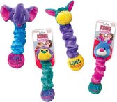 Kong Squiggles - Hondenspeelgoed - Assorti - M - 30 cm