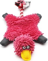Honden Speelgoed Hond Puppy Hondenspeeltjes Piep en Kraak Dog Toy - Hondenknuffel Roze Pluche Knuffel Eend- Dutchwide®