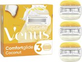Gillette Venus Comfortglide Coconut Scheermesjes Voor Vrouwen - 3 Navulmesjes