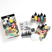 distress alcohol ink kit - 29 stuks