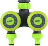 Kinzo Watertimer - Tijdklok - Mechanisch - Dubbele Toevoer - 5 - 120 Min. Water Geven