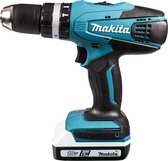 Makita HP457DWE Boor-/schroefmachine - 18V - Inclusief 2 Accu's en Lader