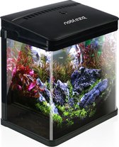 Nobleza aquarium - 7L - 23x16x27.5 cm - zwart