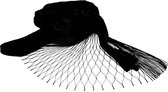 Tuinnet - zwart - 10 x 5 mtr maaswijdte  28mm - Net - Vogelnet