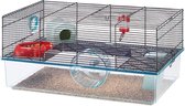 Ferplast Hamsterkooi Favola - Zwart - 60 x 36,5 x 30 cm