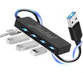 Jacked USB splitter voor laptop – usb hub 3.0 usb verdeler – usb hub 4 poort – dockingstation usb multipoort