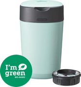 Tommee Tippee Milieuvriendelijke Twist & Click Luieremmer - met 1  Navulcassette - Groen