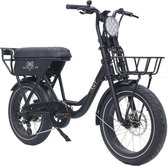 VOGUE TROY E-FATBIKE DIABLO 24 INCH 7 SPEED MATT BLACK BLACK