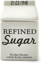 Riviera Maison Suikerpot - Carton Jar Sugar - Wit
