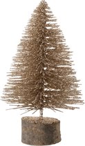 The perfect piece Kerstboom Deco Glitter Champagne Small