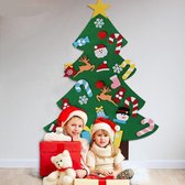 J.S & I.R Vilten kerstboom – Kinderen – Klittenband – Kinderkerstboom – Kerstboom voor kinderen – Kerstcadeau – Speelgoed – Versiering – Muurboom