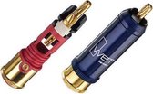 WBT-0110 Cu RCA connector - set 4 stuks