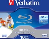 Verbatim BD-R DL 50GB 6x JC WIDE PRINTABLE - Rohling