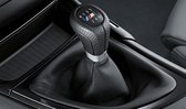 BMW M stijl pook - versnellingspook 6 versnellingen - M look - geperforeerd leder - e87 e88 e81 e82 e90 e91 e92 e93