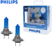 H7 55 Watt Philips Diamond Vision lampen 12V – Ultra White – Wit licht 5000K – Xenon look – LED look – Hoge lichtopbrengst – Lange levensduur – H7 55w Autolampen – Koplampen – Kleur wit – H.O.D. halogeen Origineel Philips lampen – 2 stuks – Helder