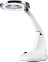 Fysic FL-30LED Loep met lamp - Tafelmodel - Met lang aansluitsnoer - 5 dioptrie 2,25x vergroting