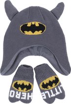 Set: muts + BATMAN-handschoenen 0-6 m