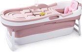 HelloBath Opvouwbaar Zitbad - Bath Bucket - 148cm - 220L - Extra lang - Incl. Badkussen & Opberghoes