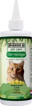 100% natuurlijke oorreiniger - voor katten - tegen geurtjes, oorsmeer en viezigheid - bestrijdt oormijt - verhelpt oorontsteking - made in Holland - 237 ml - Jumbo fles - gaat extra lang mee
