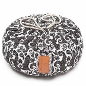 #DoYourYoga - Yoga kussen - »Vishnu« - rond meditatiekussen met bio-organische Spelt vulling - H:15cm, diam.30cm - Style (3)