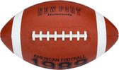 New Port American Football - Large - Bruin/Zwart/Wit