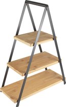 Gusta - Etagere - Serveertoren - 3 planken - 38x16x53cm