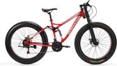 Generation SUPER BIKE Mountainbike 26 inch - Rood - brede banden