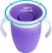 Munchkin Miracle 360 trainer cup/oefenbeker paars