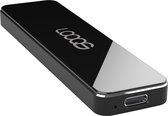 LOOQS USB-C SSD Enclosure - GVQS01 - NVME protocol - M.2 M Key SSD - max. 2GB - Aluminium behuizing - USB-c kabel 50 cm - LED indication