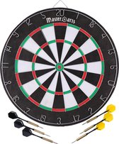 Masterdarts Dartbord Deluxe 45cm met 6 Pijlen