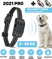 Vulpes Pets® Anti Blafband Pro - Opvoedingshalsband Zonder Schok en Diervriendelijk - voor Kleine en Grote Honden - Waterdicht - Oplaadbaar - Vibratie en Audio - E-book & 2 Extra Halsbanden