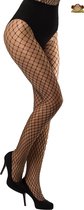 Partyxclusive Netpanty Groot Dames Elastaan Zwart One-size