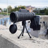 MikaMax Telescoop Smartphone Camera - Camera Lens voor Telefoon - Verrekijker - Monoculair - Opzetlens - 12X Zoom Optie - Complete Set