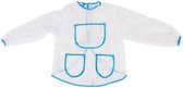 Kinderschort | Schilderschort | Klieder schort | Verfschort | Schort | Verf | Kliederen | Voor kinderen | Blauw