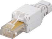 Toolless Modulaire RJ45 Connector Cat6 (ook geschikt voor cat5) set van 2