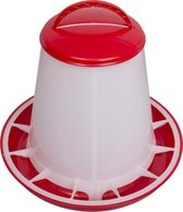 Olba Plastic Voersilo - 1 kg - Rood