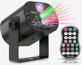 Boscer® Disco Laser | 3 in 1 Multilaser | Stroboscoop & Parscoop effect |  LED Disco | Party discolaser | Geluid gestuurd | Discolamp | Lichteffect