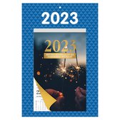 Weeknotitiekalender 2023 op schild