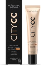 MÁDARA Anti-Pollution CC Cream SPF15 Light Beige 40ml - hyaluronzuur -UVA/UVB