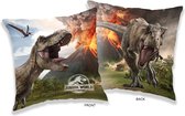 Jurassic World Kussen Vulkaan - 40 x 40 cm - Polyester