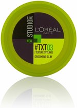 L'Oréal Paris Studio Line #TXT 03 Grooming Clay - 75 ml - Strong Hold