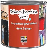 Schoolbordenverf MagPaint Rood  - 500ML - Hoge kwaliteit