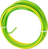 Installatiedraad – VD – 2.5 mm² – 5 m – geel – groen