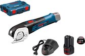 Bosch Professional -  Universele schaar - GUS 12 V-LI (2 x 2,0 Ah + lader AL 1130 CV)