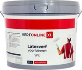 VerfonlineXL Muurverf voor binnen - Wit - 10 Liter