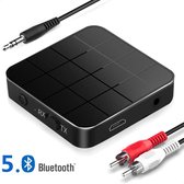 Strex Bluetooth Transmitter & Receiver 2 in 1 - BT 5.0 - 3.5MM AUX / RCA - Bluetooth Zender - Bluetooth Ontvanger - Bluetooth Transmitter - Bluetooth Receiver