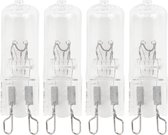 4x Halogeen insteek 28W 230V G9 (vervangt 37W)